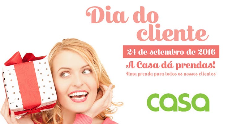 10% de Desconto Dia do Cliente Casa