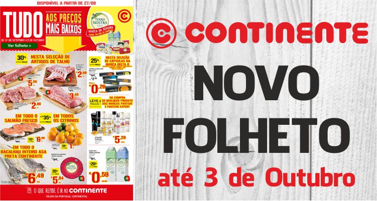 Folheto Continente até 03-01-2016