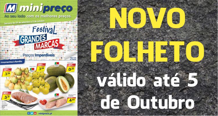 Folheto Minipreço até 05-10-2016