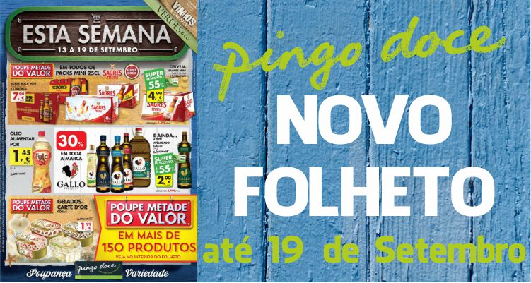 Folheto Pingo Doce até 19-09-2016