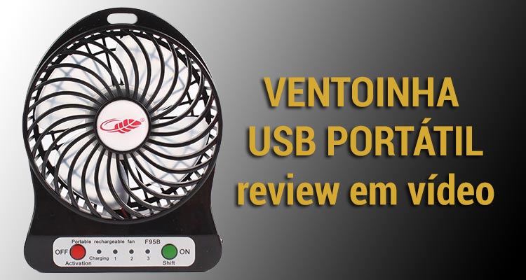 Review Ventoinha USB Portátil