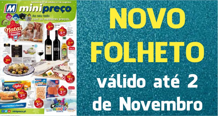 Folheto Minipreço até 02-11-2016