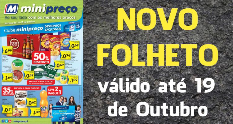 Folheto Minipreço até 19-10-2016