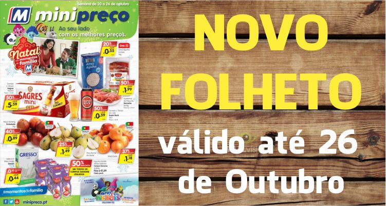Folheto Minipreço até 26-10-2016