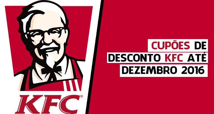 Cupões KFC Dezembro 2016