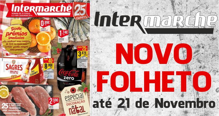 Folheto Intermarché até 21-11-2016