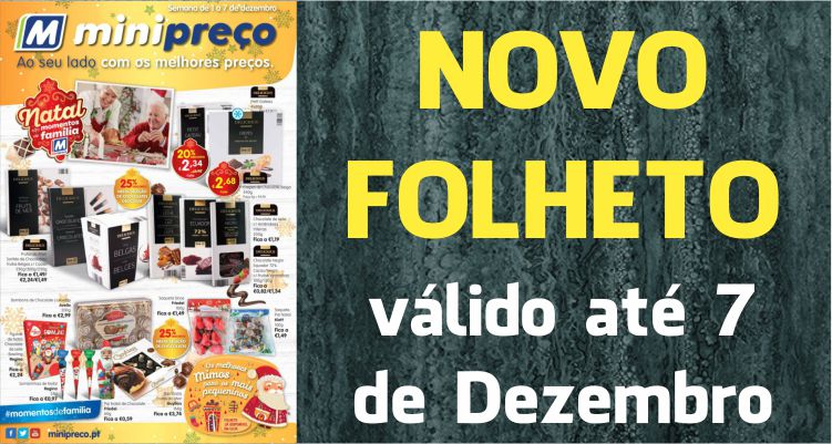 Folheto Minipreço até 07-12-2016
