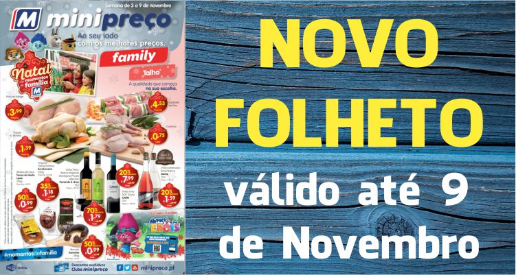 Folheto Minipreço até 09-11-2016