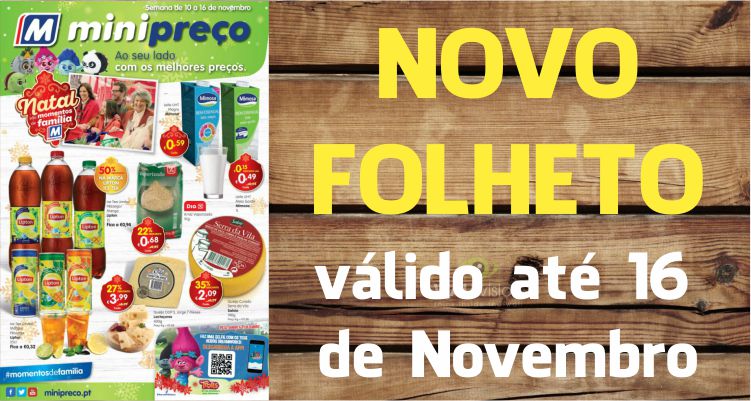 Folheto Minipreço até 16-11-2016