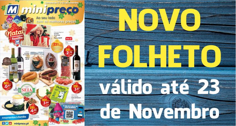 Folheto Minipreço até 23-11-2016