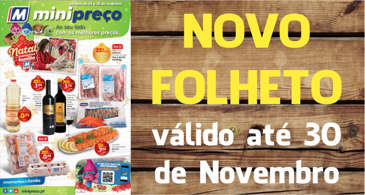 Folheto Minipreço até 30-11-2016