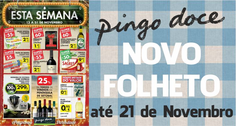 Folheto Pingo Doce até 21-11-2016