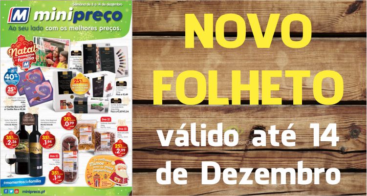 Folheto Minipreço até 14-12-2016