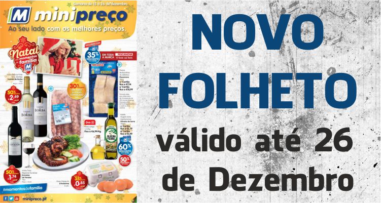 Folheto Minipreço até 26-12-2016