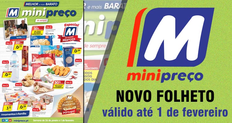 Folheto Minipreço até 01-02-2017