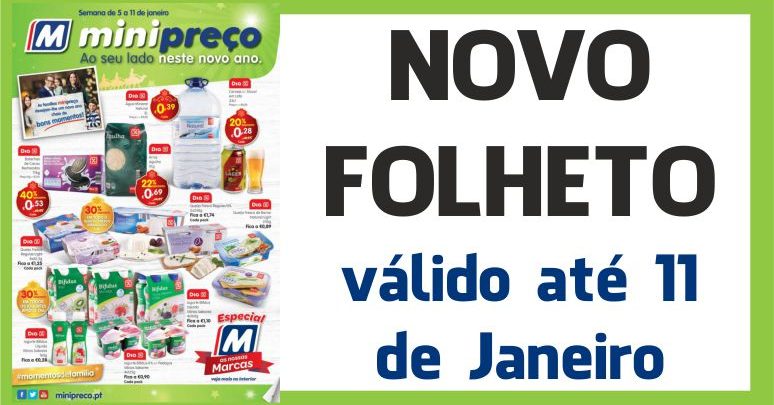 Folheto Minipreço até 11-01-2017