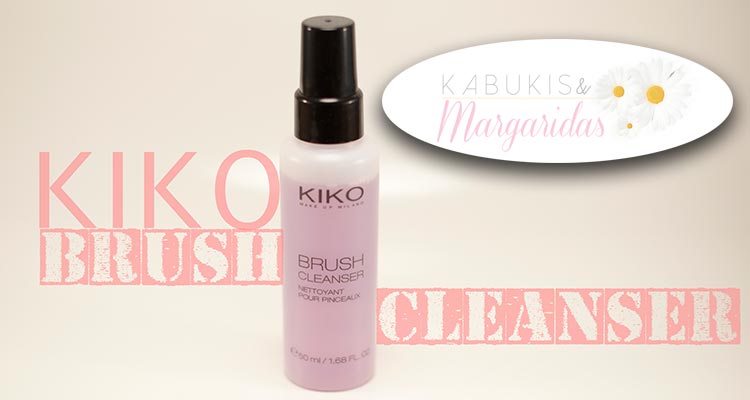 Ganha 1 Brush Cleanser Kiko