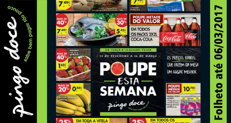 Folheto Pingo Doce até 06-03-2017