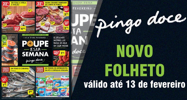 Folheto Pingo Doce até 13-02-2017