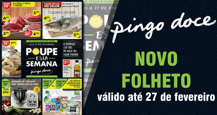 Folheto Pingo Doce até 27-02-2017