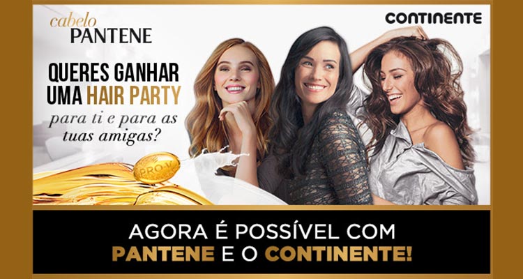 Ganha 1 Hair Party Pantene