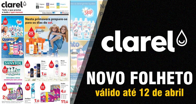 Folheto Clarel até 12-04-2017