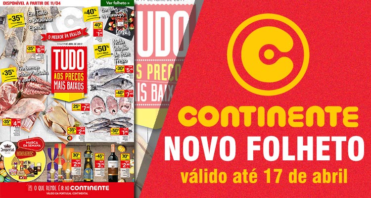 Folheto Continente até 17-04-2017