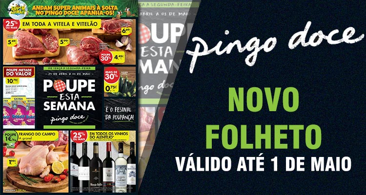 Folheto Pingo Doce até 01-05-2017