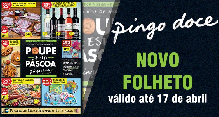 Folheto Pingo Doce até 17-04-2017