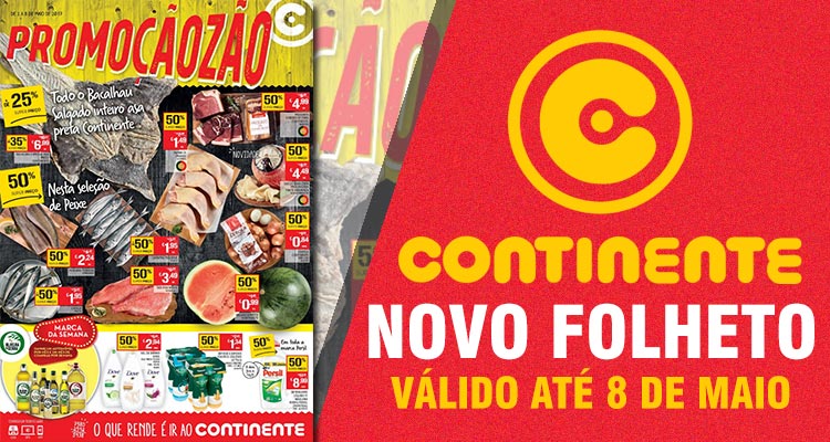 Folheto Continente até 08-05-2017