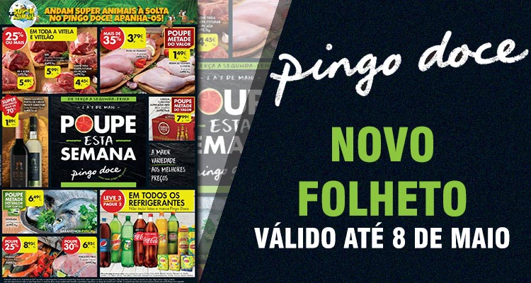 Folheto Pingo Doce até 08-05-2017