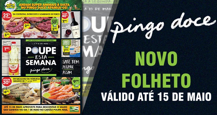 Folheto Pingo Doce até 15-05-2017
