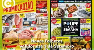 Folhetos Continente e Pingo Doce até 03-09-2018
